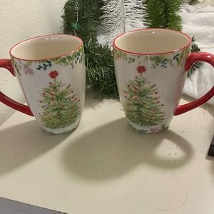 The Pioneer Woman Holiday Cheer 26 oz Jumbo Mug, Set of 2